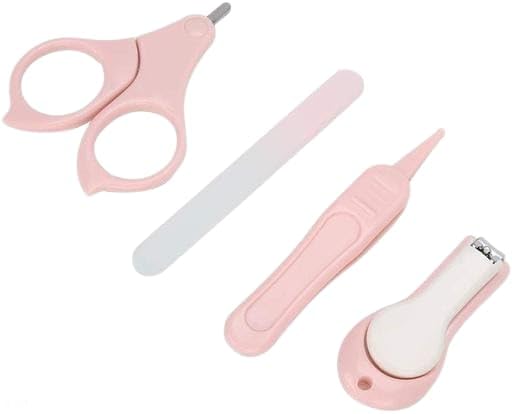 1pc Nail Set Cartoon Portable Design Includes Nail Clippers Nail Clippers Nose Tweezers Nail File And Storage Box Round Blade Design Prevents Accidental Injury Nail Clippers with Debris Collection Function +Stainless Steel Material-image-47