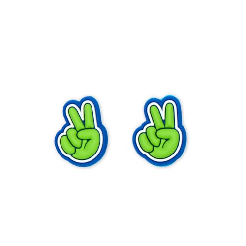 Image of Ten Little Splash Sandal Charms for Kids, 2-Pack Silicone Shoe Charms for Boys and Girls