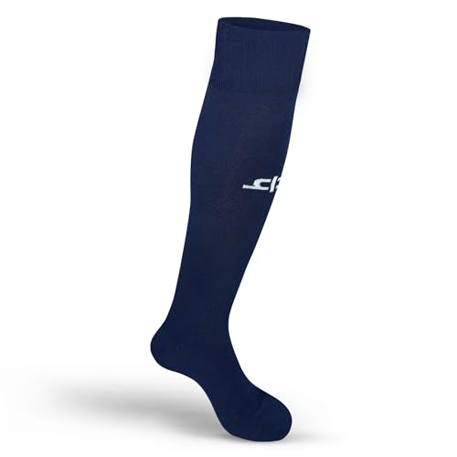 HEELIUM Bamboo Football Socks for Men & Women | Odour Free, Superior Grip & Cushioned Base | 3X Softer than Cotton Stockings