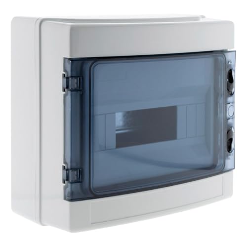 Zenitech - Coffret étanche IP65 8 modules livré avec Accessoires