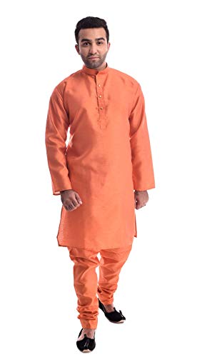 Kurta royal de hombre ropa tradicional con pantalón churidar cómodo 4
