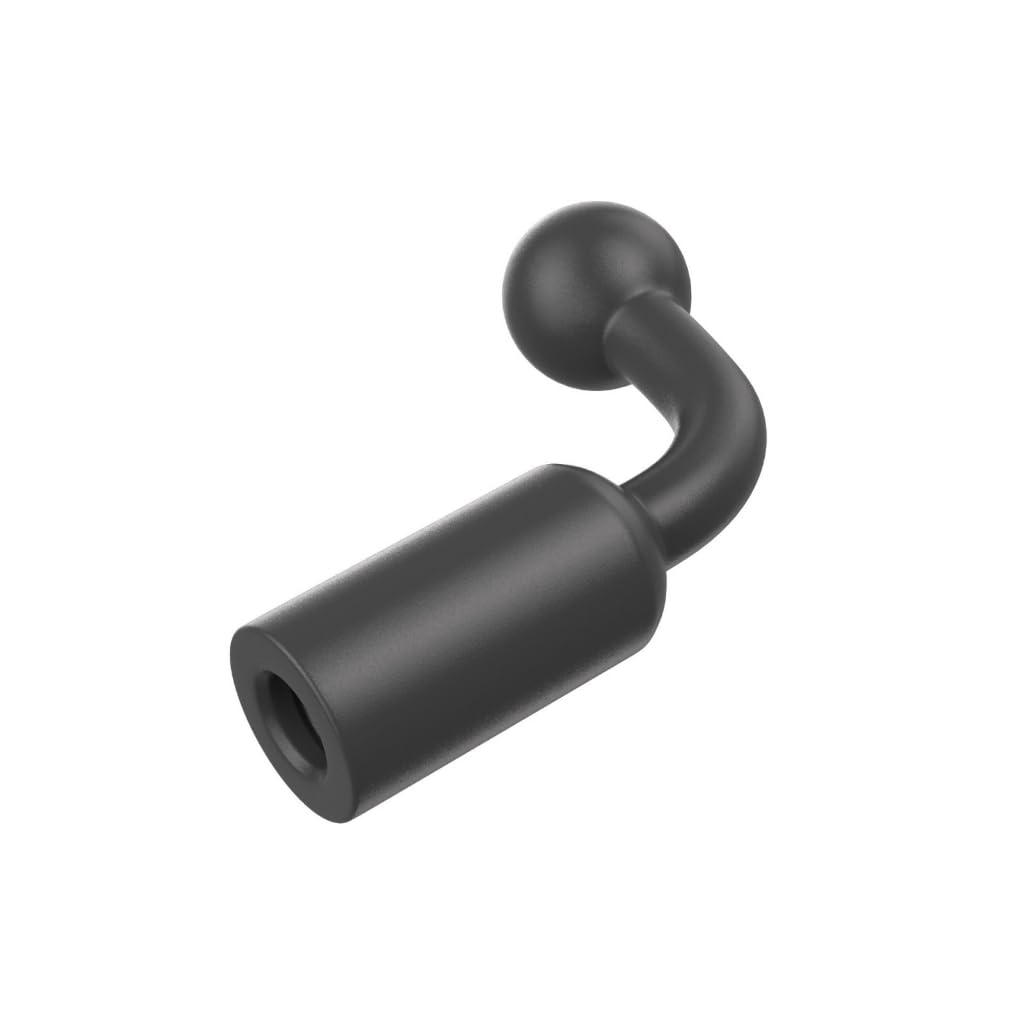 17 mm runder Kopfadapter für Handy, Tablet, Navigatoren, Halterung, 1/4 Zoll Gewinde auf 17 mm Kugelkopf-Stativhalterung