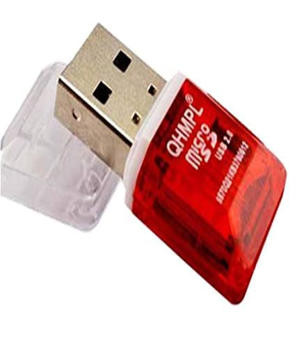 ILTPL – (Pack of 1 Pcs) USB Single Card Reader Color May BE Varied