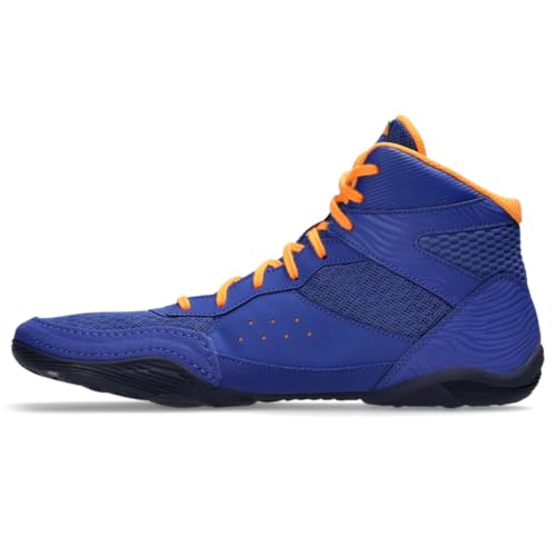 ASICS ASICS Men's Matflex 7 Wrestling Shoes, 12.5, Dark Cobalt/Orange POP