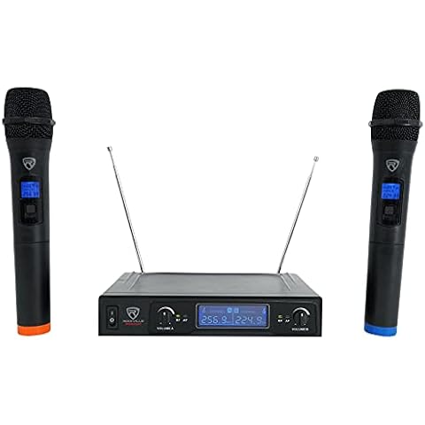 Rockville RWM132V VHF Wireless Dual Handheld Microphone System Cover