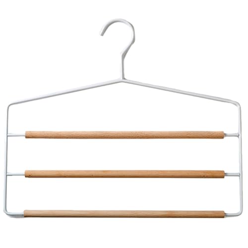PRETYZOOM Hanging Underwear Organizer Multi-Layer Trousers Hangers Space-Saving Wardrobe Storage