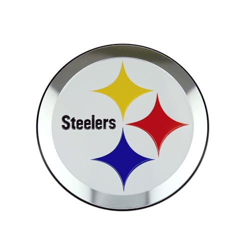Emblema automovilístico NFL troquelado con acabado a color de alta gama