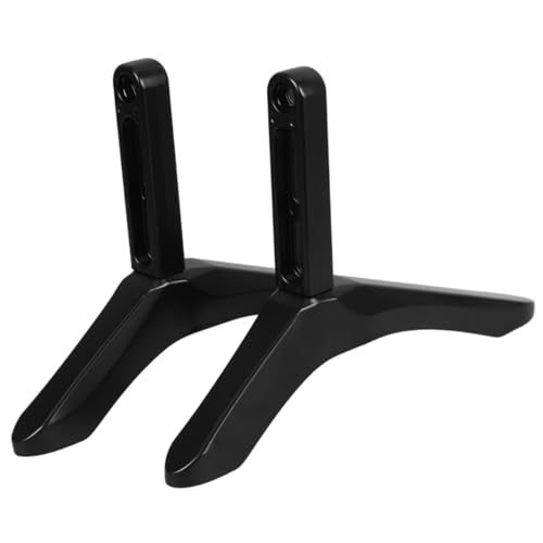 Pied télévision sans perçage NUOBESTY support TV base solide alu