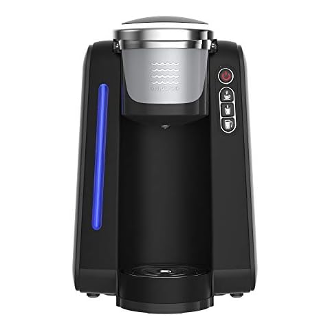 JAVAPOD Coffee Maker and Single Serve Brewer, Includes Reusable Pod Capsule with Integrated Mesh Strainer, A Refillable or In-Line Reservoir. Great for Home Kitchen or Commercial Use Cover