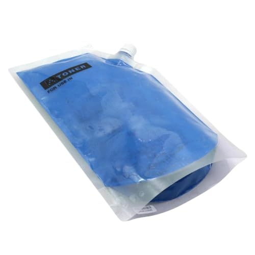Recharge de Poudre de Toner Cyan 1000g pour Cartouches de Copieur C7525 7556