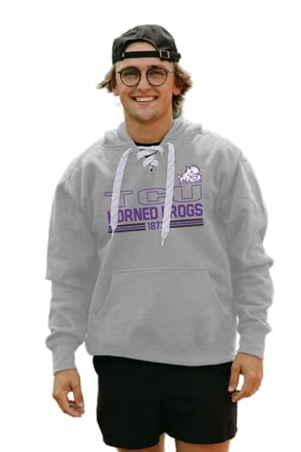 TCU Horned Frogs NCAA Officially Licensed Hockey Hooded Sweatshirt, XX-Large