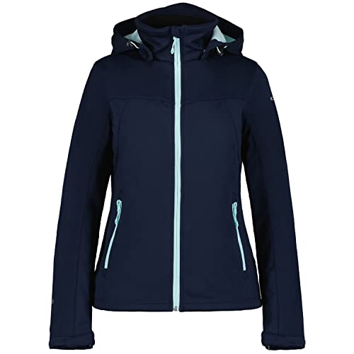 ICEPEAK Boise Softshelljacke Damen, blau, 38