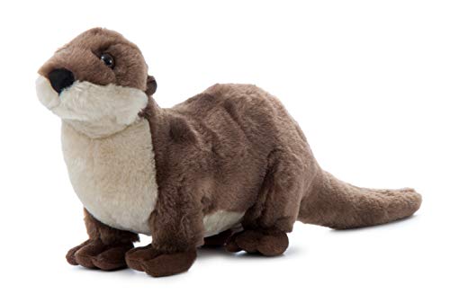 The Petting Zoo River Otter Stuffed Animal, Gifts for Kids, Wild Onez Zoo Animals, Running Plush Toy 18 Inches