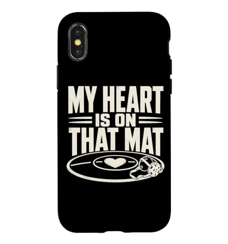 My Heart Is On That Mat One Ink ���X�����O �X�}�z�P�[�X iPhone X/XS �p