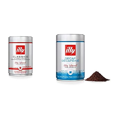 illy Classico Medium Roast Coffee Beans & Decaf Cover