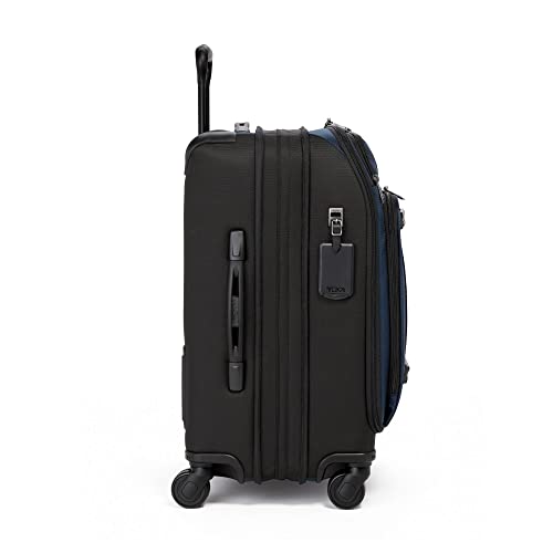 Tumi - Merge Continental Front Lid 4 Wheeled Carry-On Luggage - 22 Inch Rolling Suitcase For Men And Women - Navy/Black #TOP3