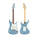 Fender Limited Edition Classic Vibe '60s Stratocaster HSS 6-String Right-Handed Electric Guitar with Poplar Body, Maple Neck, and Indian Laurel Fingerboard (Ice Blue Metallic)