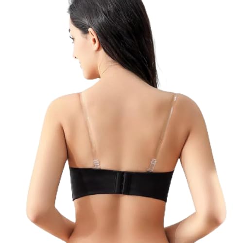 Kit Alça De Silicone Sutiã 5 Pares Transparente Lingerie