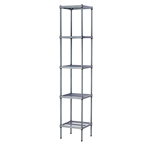Design ideas meshworks steel storage shelving unit – tower, sil…