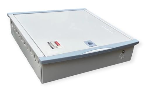 Image of GENERIC 8 WAY TPN MCB DISTRIBUTION BOX, 32 MCBs, STEEL, PART #105201