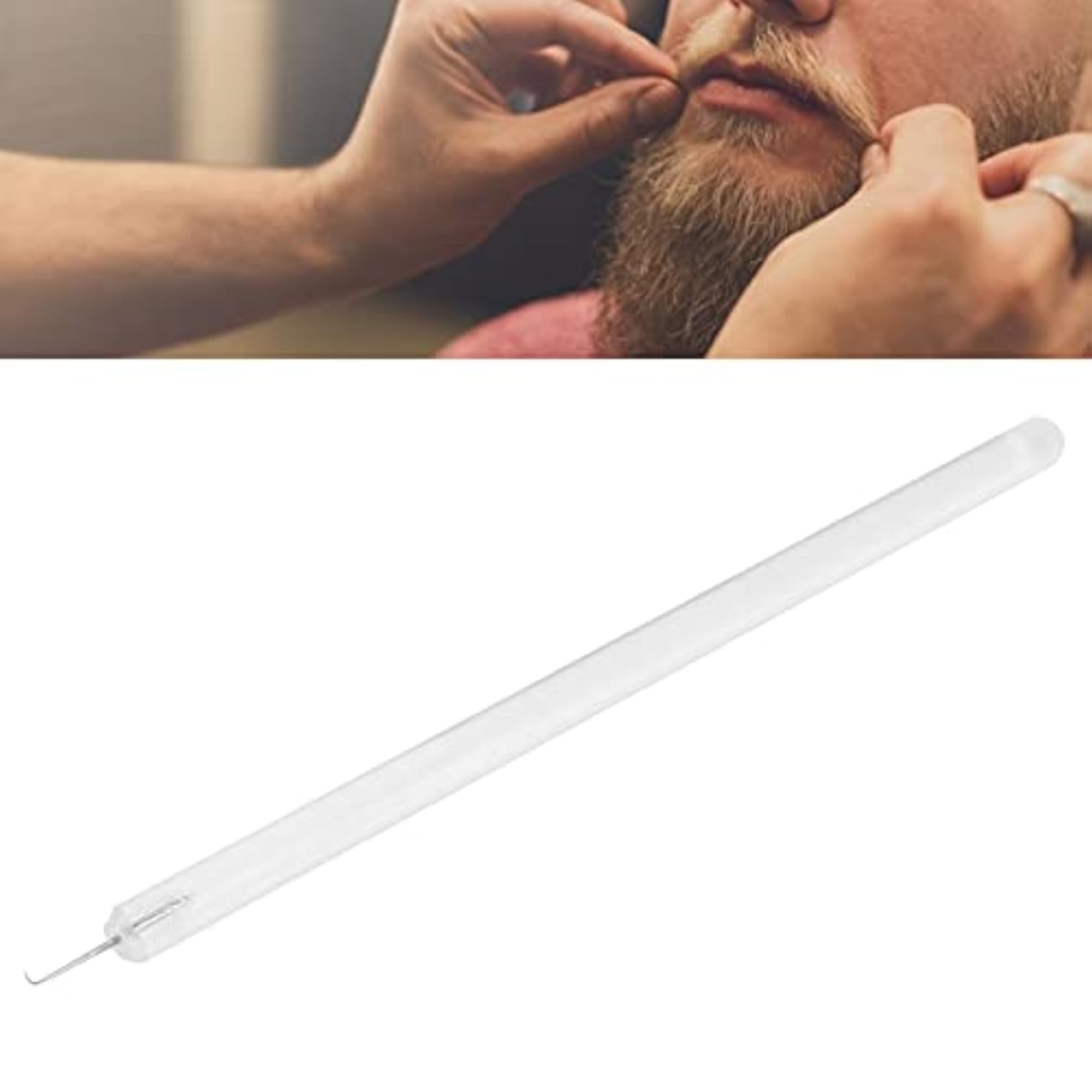 Lace Wig Needle, Stainless Steel Crochet Needle (Large)