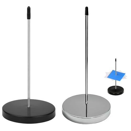 Quasarion レシートホルダー 伝票ホルダー 領収書 整理2個セット省スペース 紙 注文整理 領収書 切手 整理 耐久性 柔軟ゴムトップ 耐擦 簡単 組立便利 卓上 受付カウンター用 レストラン オフィス ホテル