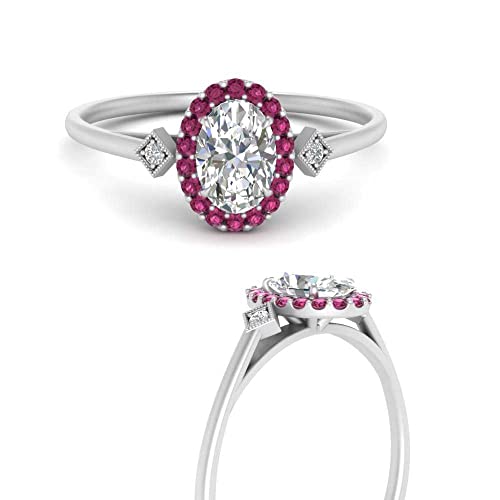 Bague argent 925 solitaire de mariage ovale, un bijou d'exception