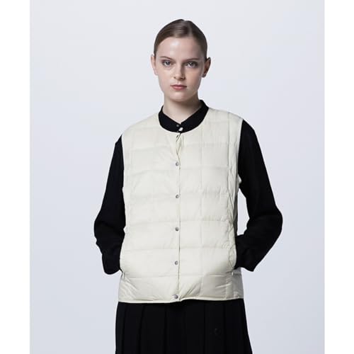 TAION レディース クルーネック インナーダウンベスト TAION-W004