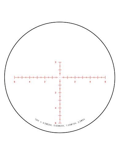 Image of Trijicon Tenmile First Focal Plane (FFP) Riflescope with Red /Green MRAD Precision Tree Reticle