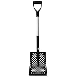 J-FIT 超かるーい アルミ柄 角型スコップ パンチングタイプ 握り易いラバー加工柄使用