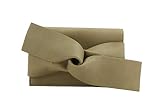 Handbag Republic Women Purse Vegan PU Leather Fashion Evening Clutch Bag Messenger Style With Cute Bow Tie (Sage)