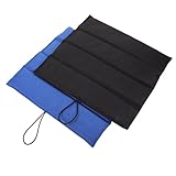 Résistance à l'eau et à la corrosion : conçu comme un coussin de siège extérieur imperméable, il protège de l'humidité du sol, préservant ainsi votre coussin de voyage/randonnée prêt à l'emploi sur les terrains. coussin de siège pliable pour le camping