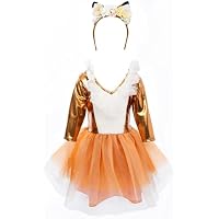 Great pretenders- Woodland Fox Dress w/HB Size US 5-6 Gorros,
