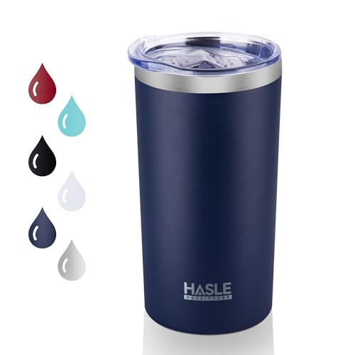 HASLE OUTFITTERS 12 oz Skinny Tumbler, Stainless Steel Insulated Slim Tumbler with Lid, Reusable...
