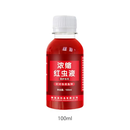 Red Worm Smell Fish Attractors, Red Worm Liquid Bait - Effective Attractant Concentrate for Fish Bait,100ml Safe Fishing Lure, Attraction Enhancer, Smell Bait, Ali - Image 5