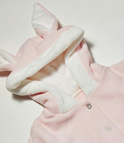 Casaco Aberto Coelho Feminino, Hug, Rosa/Rosa, G