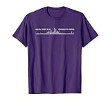 USS New Jersey BB 62 Battleship Blue Pause T-Shirt