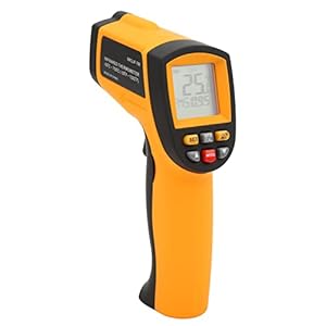 XRCLIF Infrarood Temperatuur Meter -50-750℃ (-58-1382℉) Contactloze Temperatuur Pistool Industriële Temperatuur voor…