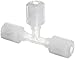 Parker Pargrip GTC-12 PFA Tube Fitting, Tee, 3/4" Tube OD