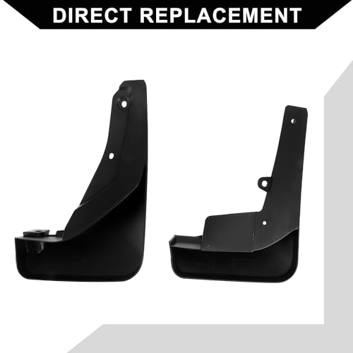 Image of Mud Flap Splash Guard with Mount Accessories for Subaru XV 2018-2021 / Front & Rear Side Mud Guards /Durable / 1 Set, 31x27x15cm, Black