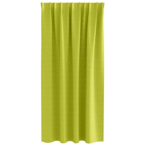 Rideau occultant isolant vert tissu triple tissage pour préserver l'intimité - 4