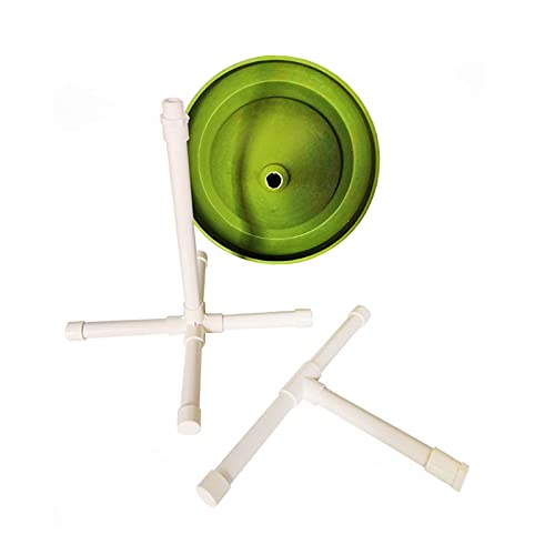 Vogelspeelgoed Parrot Stand Bird Toy Draagbare Perch en Training Feeder en Badkuip Tool Licht Gewicht Vogel Stand Safe… - Afbeelding 4