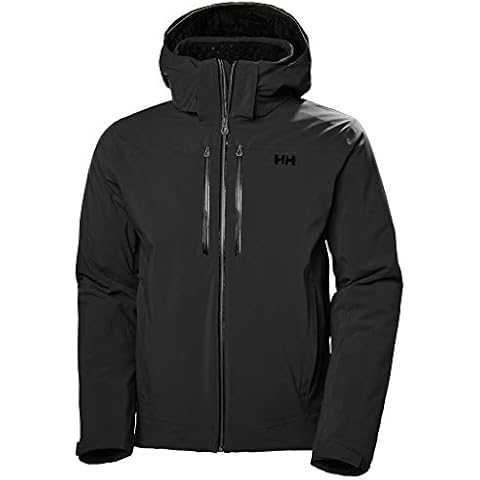 Helly-Hansen Alpha Lifaloft Jacket for Men - Lightweight, Insulated, Waterproof, Breathable, Winter Outdoor Jacket, 990 Black - L Cover