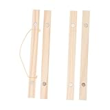 BIUDECO Marco Magnético de Madera para Cuadros y Posters Colgador Práctico para Pinturas Lienzo Diseño Sencillo y Funcional para Decoración de Hogar y Oficina Longitud