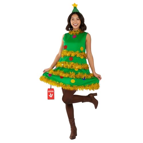 fun shack Christmas Tree Dress Women, Christmas Costumes For Women, Xmas Tree Dress, Fun Costumes for Woman