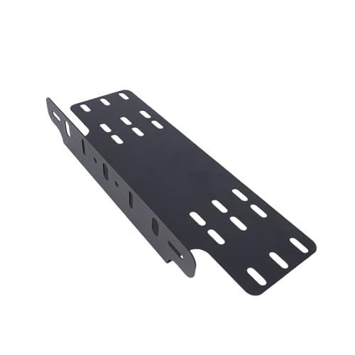 Support de montage de plaque d'immatriculation avant universel banapoy pour phare LED 4x4