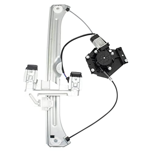Image of TRQ Front Right Power Window Regulator & Motor Assembly Passenger Side Compatible with 2006-2010 Chrysler PT Cruiser CH1351191