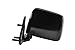 Driver Side Unpainted Side View Mirror for 1986-1994 Nissan D21, 1987-1995 Nissan Pathfinder, 1995-1997 Nissan Pickup