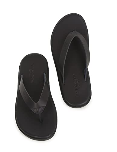 Image of US Polo Association Men's Leather Sandals and Floaters