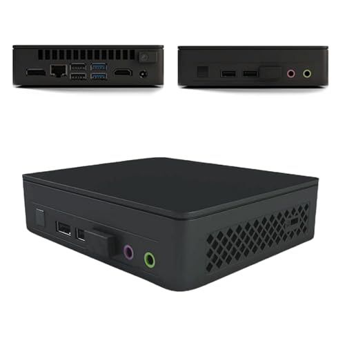 Cutesliving NUC 11 Essential Mini PC compatible avec processeur Intel Celeron N4505 NUC11ATKC2, 2,9 GHz, double écran 4K, Bluetooth 5.1, Windows 11, PC de...